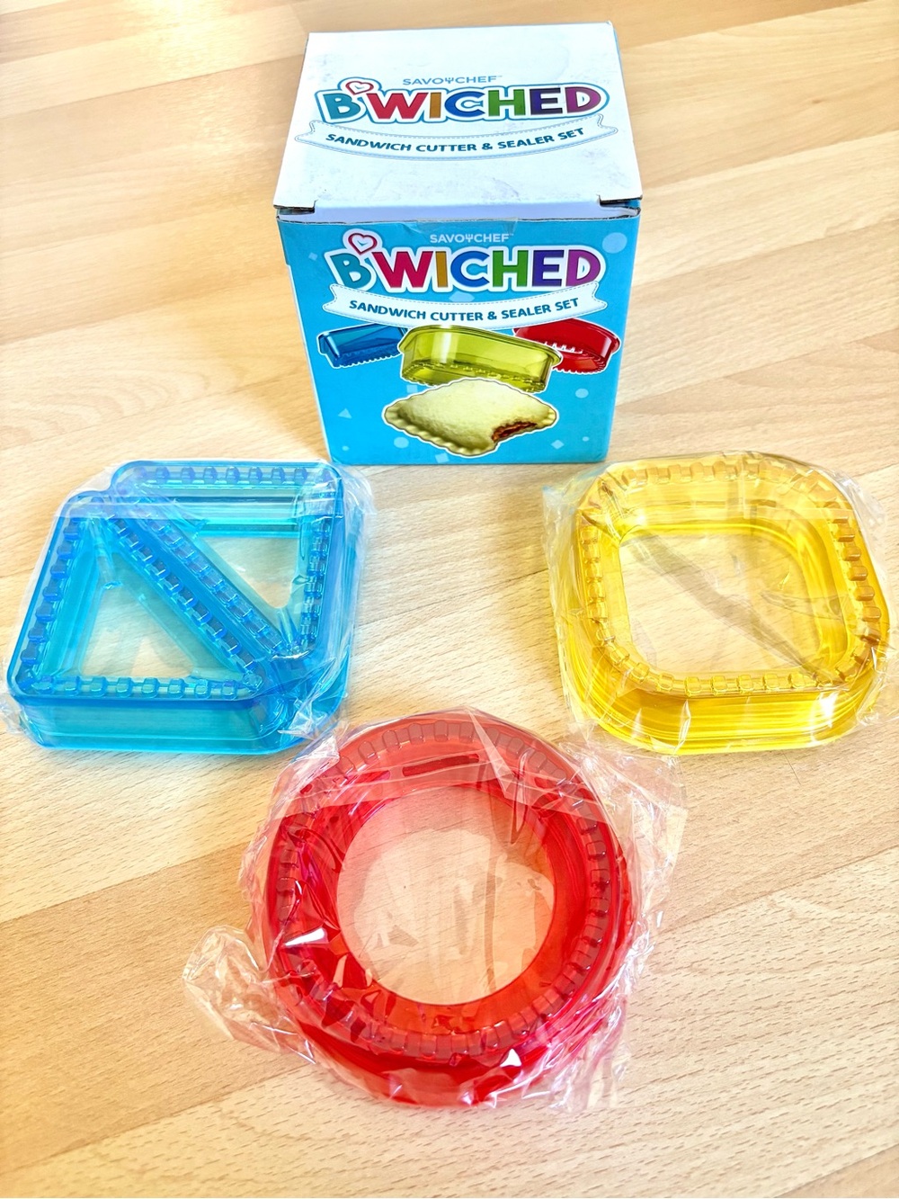 Sandwich Cutter & Sealer B’Wiched Crustless Sandwich Maker | Make Lunches Fun!
